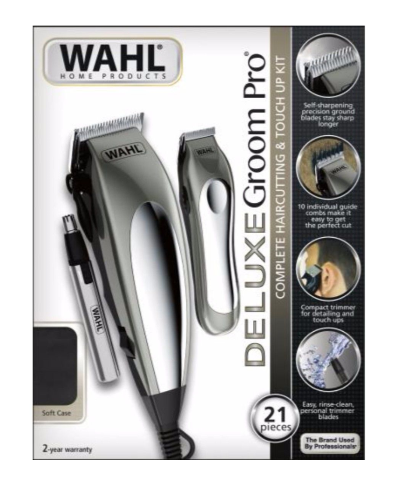 Wahl Deluxe Groom Pro Clipper Pack
