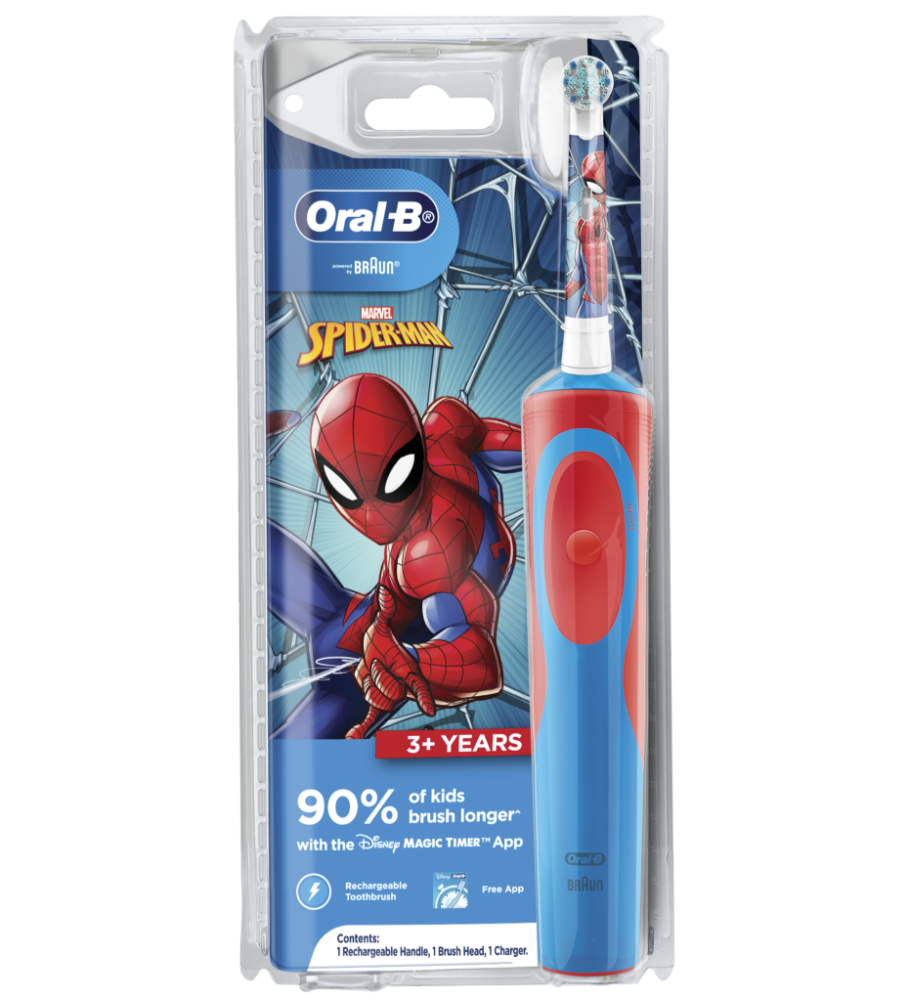 Oral-B Kids Vitality Spiderman Electric Toothbrush