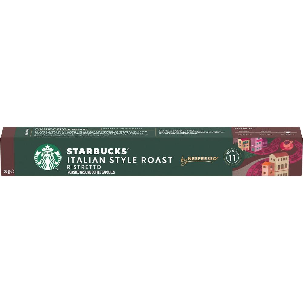 Starbucks By Nespresso Italian Roast Coffee Pods Capsules 100 Pack