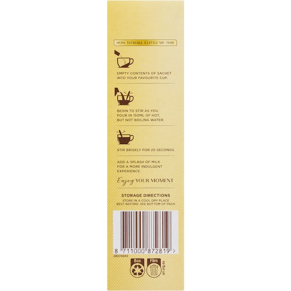 Moccona Coffee Sachets Cappuccino 10 Pack
