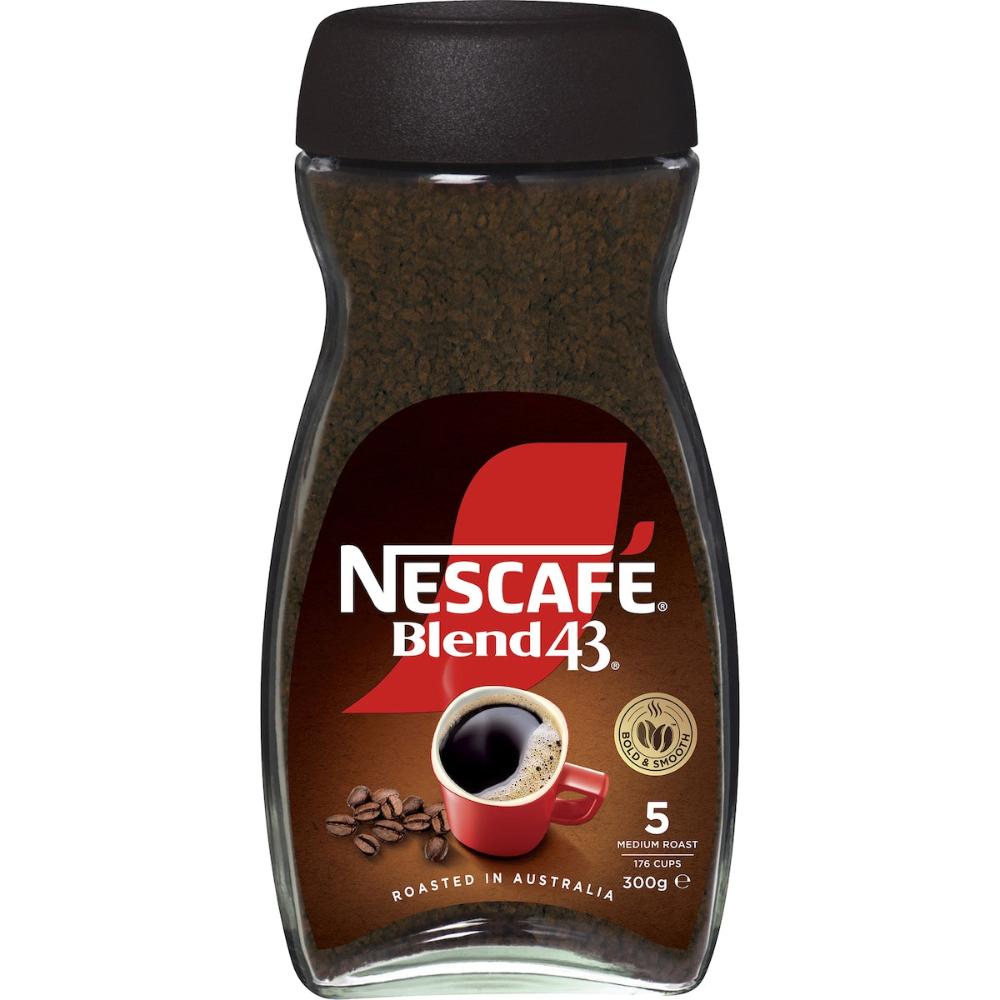 3 x Nescafe Blend 43 Instant Coffee 300g