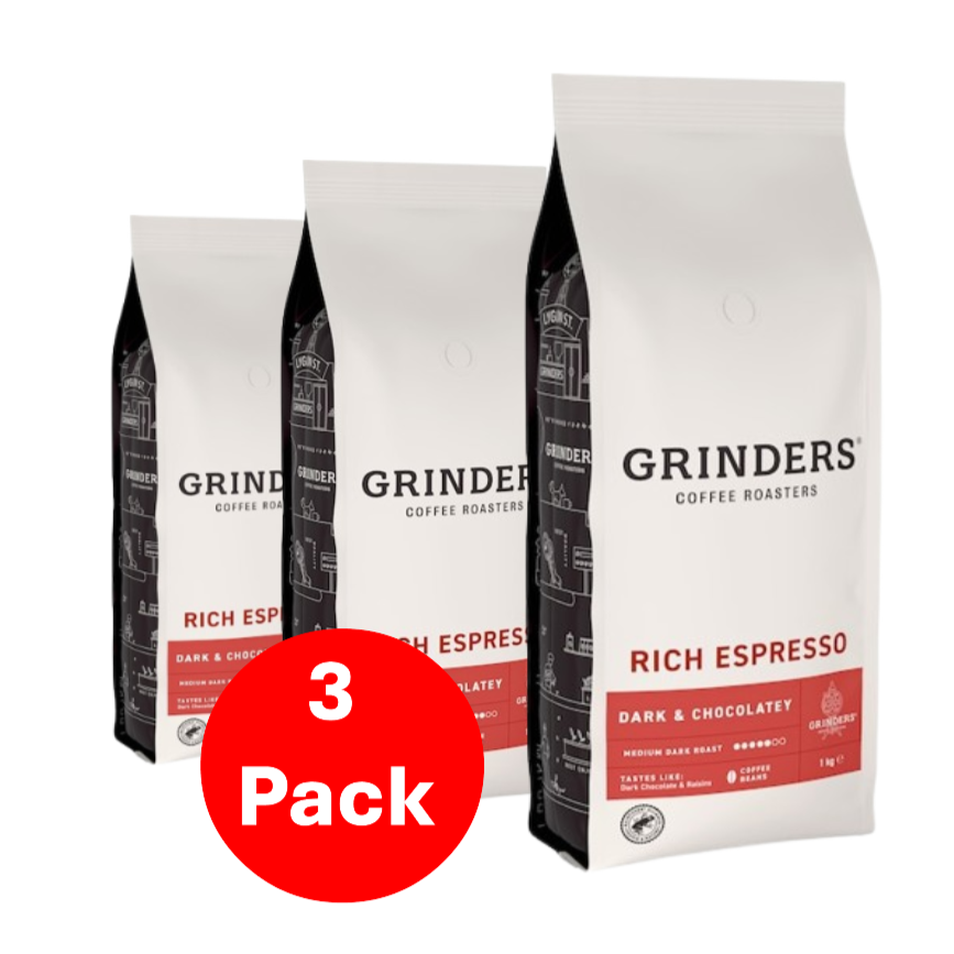 Grinders Rich Espresso Coffee Beans 3kg