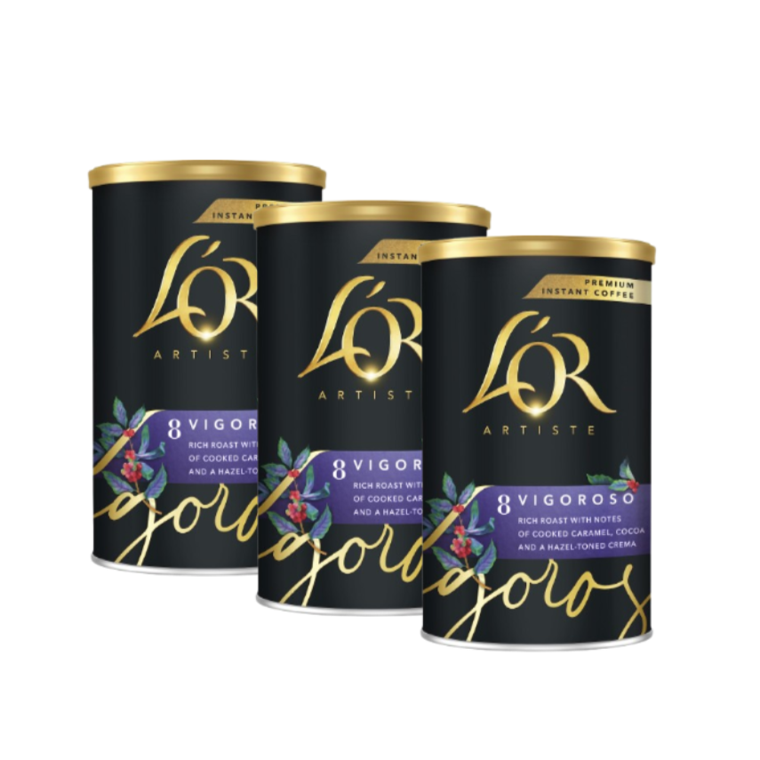 L'or Coffee Artiste 8 Vigoroso 95g (3 Pack)