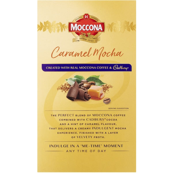Moccona Cadbury Caramel Mocha Sachets 80 Pack