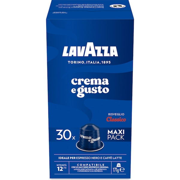 Lavazza Crema E Gusto Nespresso Compatible Coffee Pods 90 Pack