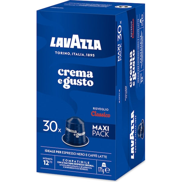 Lavazza Crema E Gusto Nespresso Compatible Coffee Pods 90 Pack