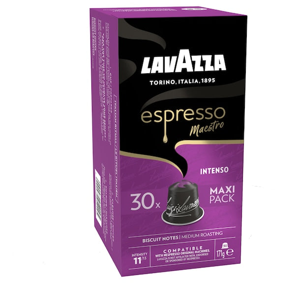 Lavazza Espresso Intenso Nespresso Compatible Coffee Pods 90 Pack