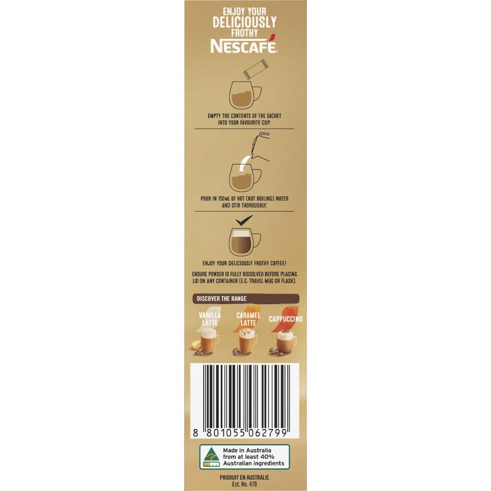 Nescafe Mocha Coffee Sachets 100 Pack