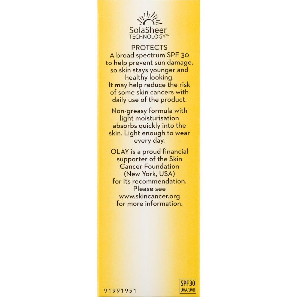 2 x Olay Moisturising Lotion Complete Defence Sensitive Spf30 75ml