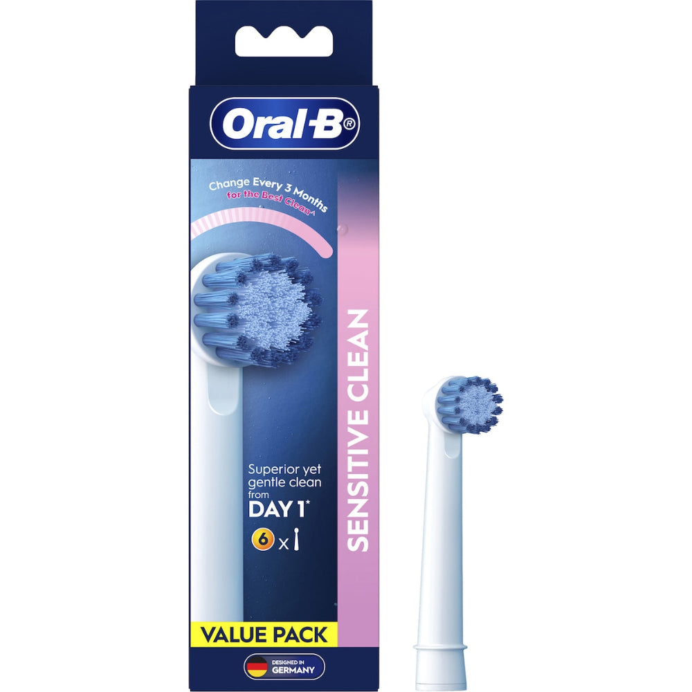 Oral-B Sensitive Clean Extra Soft Bristle Head Refill 12 Pack