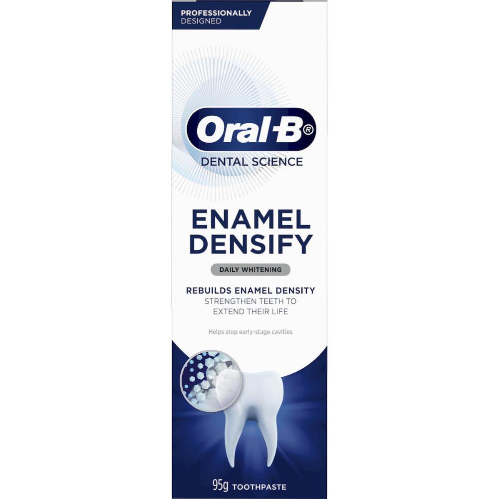 5 x Oral-B Enamel Densify Daily Whitening Toothpaste 95g