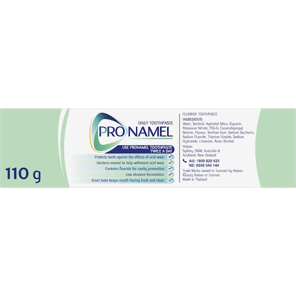 3 x Sensodyne Pronamel Daily Toothpaste 110g