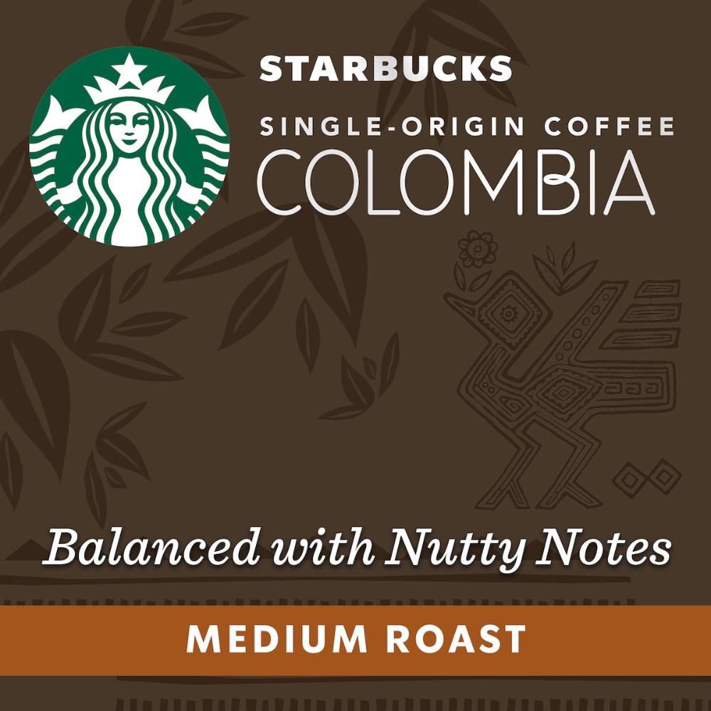 Starbucks By Nespresso Single Origin Colombia Coffee Pods Capsules 36 Pack