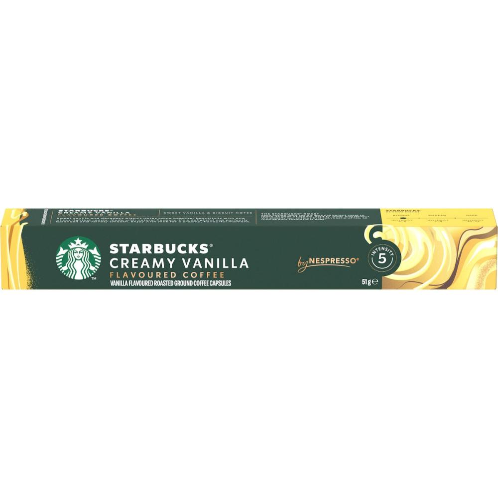 Starbucks By Nespresso Creamy Vanilla Flavoured Coffee Pods Capsules 100 Pack
