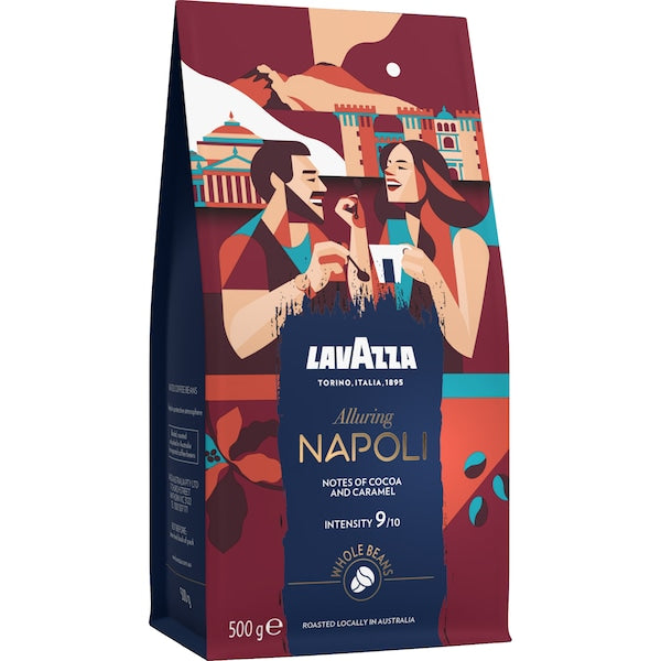 Lavazza Tales Of Italy Alluring Napoli Coffee Beans 1.5kg
