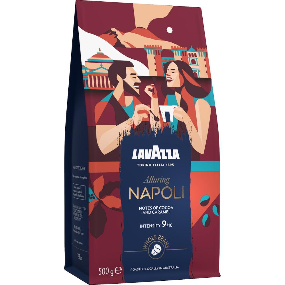 Lavazza Tales Of Italy Alluring Napoli Coffee Beans 1kg