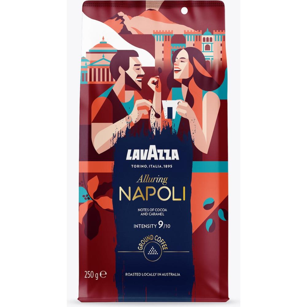 Lavazza Tales Of Italy Alluring Napoli Ground Coffee 750g