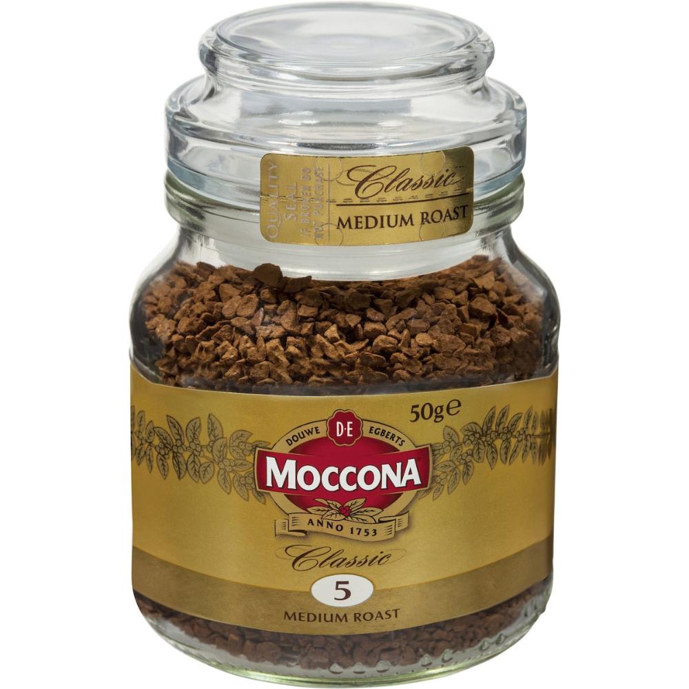 3 x Moccona Freeze Dried Instant Coffee Classic Medium Roast 50g