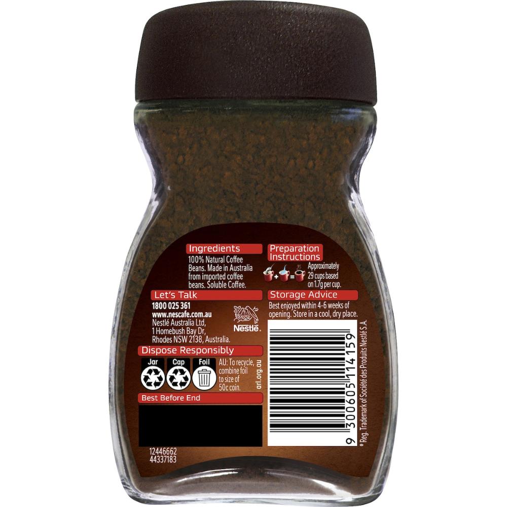 3 x Nescafe Blend 43 Instant Coffee 50g