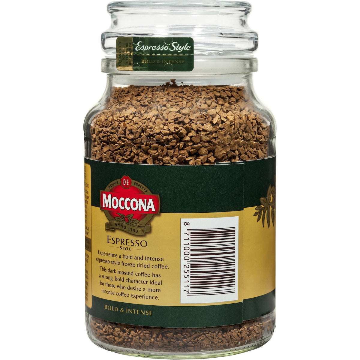 Moccona Freeze Dried Instant Coffee Espresso Style 200g