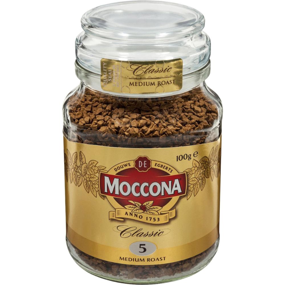 3 x Moccona Freeze Dried Instant Coffee Classic Medium Roast 100g