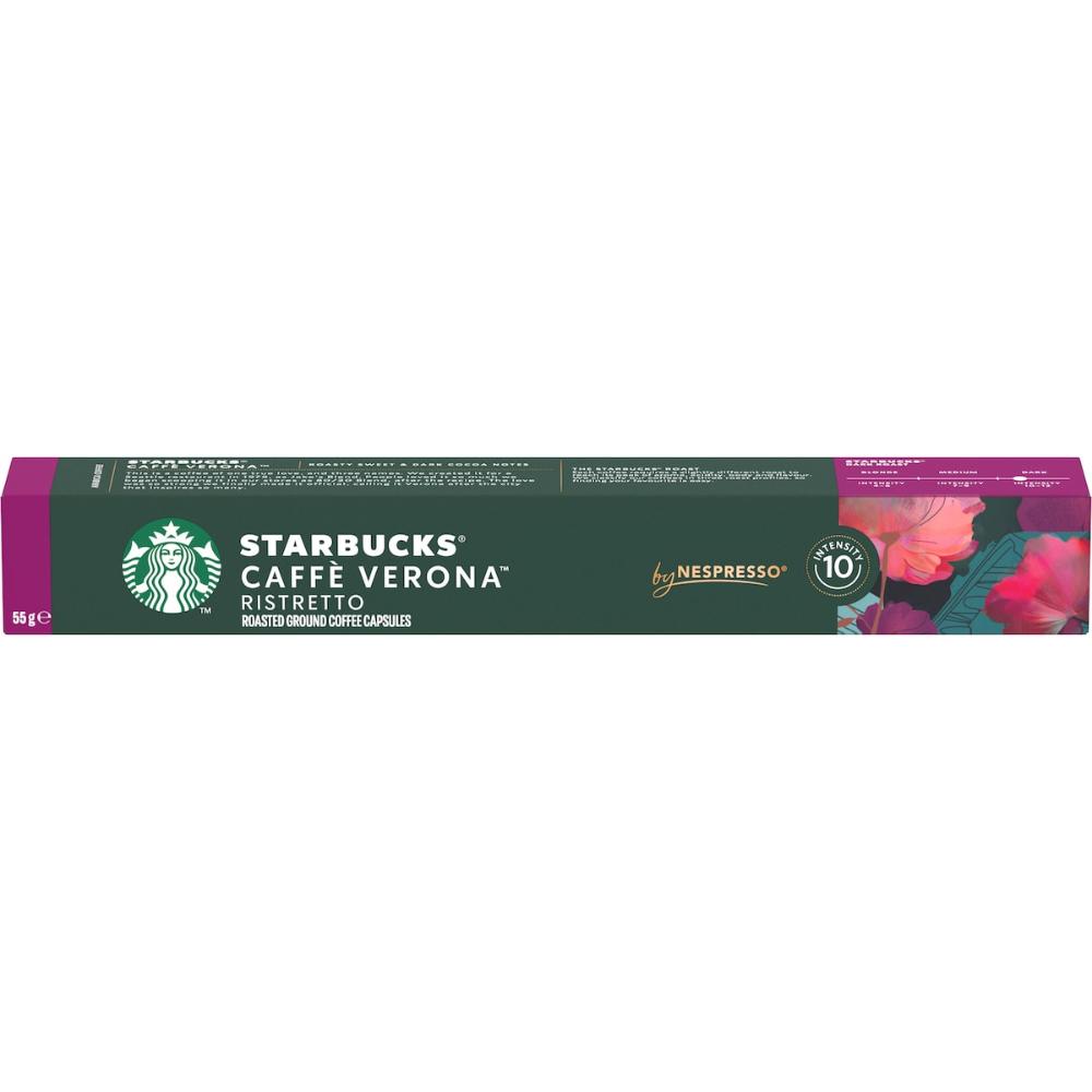 Starbucks By Nespresso Caffe Verona Coffee Pods Capsules 100 Pack