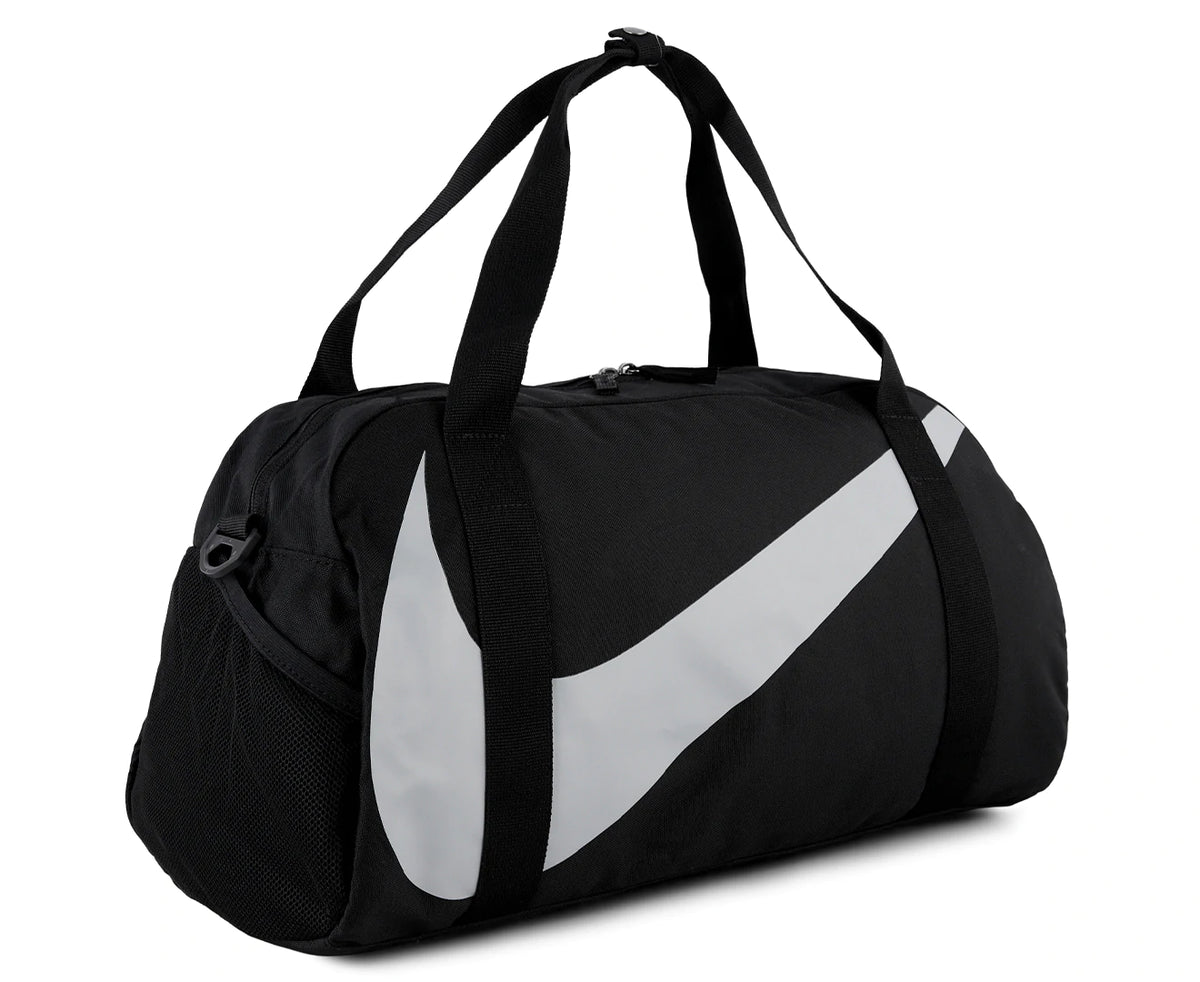 Nike 26L Kids' Nike Gym Club Duffle Bag - Black/Wolf Grey