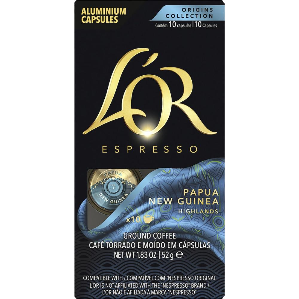 L'or Espresso Papua New Guinea Intensity 7 Coffee Capsules 50 Pack