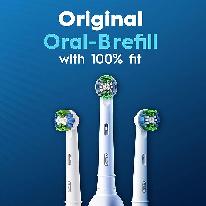 Oral B Precision Clean Replacement Electric Toothbrush Heads 2 Pack