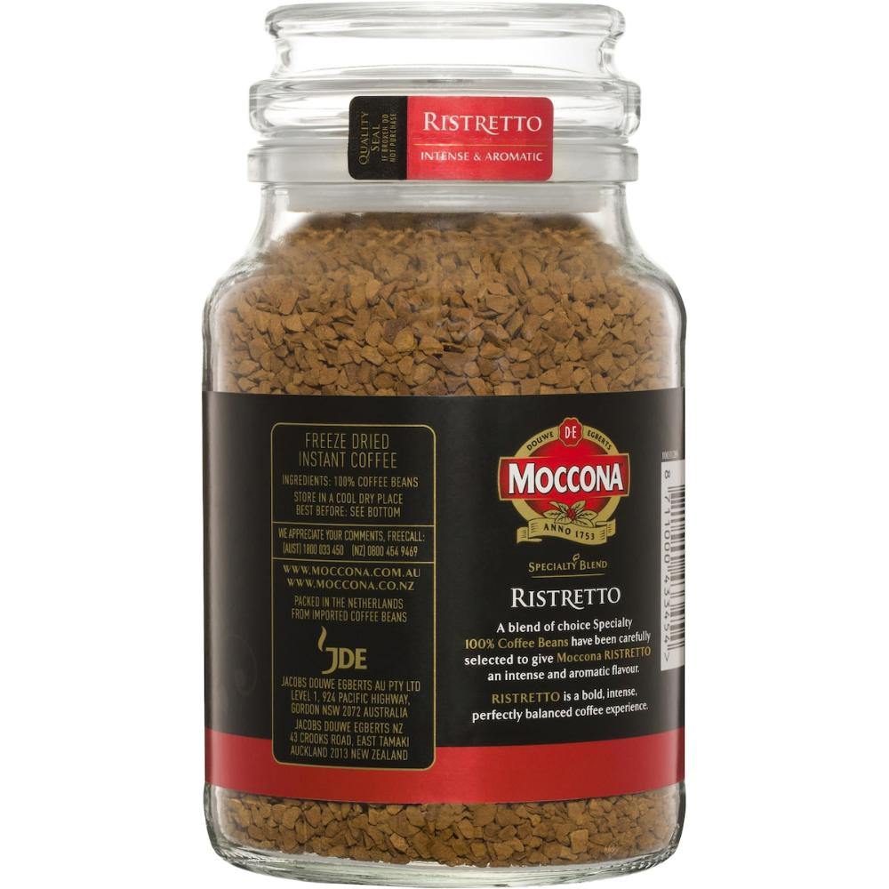Moccona Freeze Dried Instant Coffee Ristretto 200g