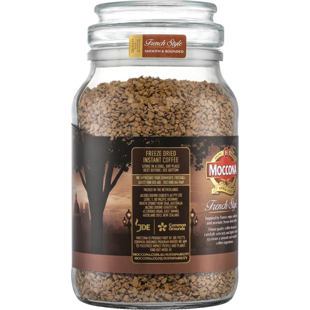 Moccona French Style Coffee Smooth 400g