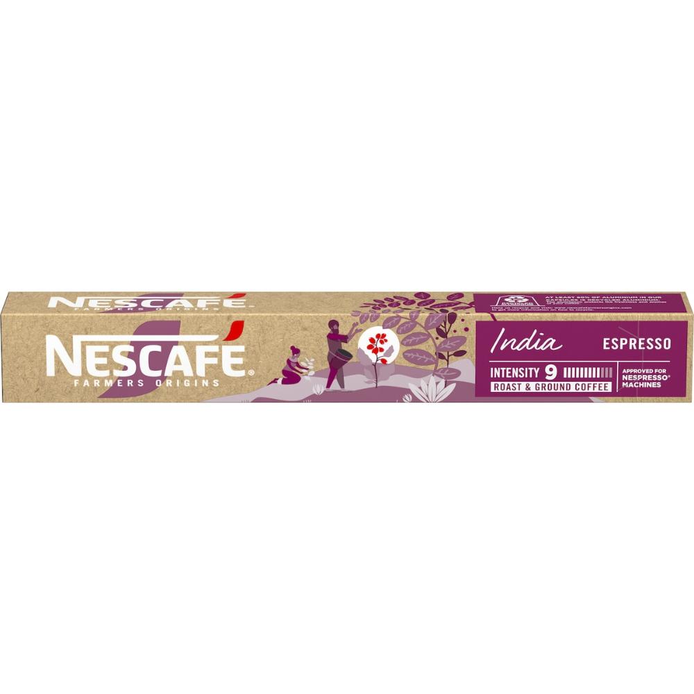 Nescafe Farmers Origin Pods India Espresso Coffee Capsules 100 Pack