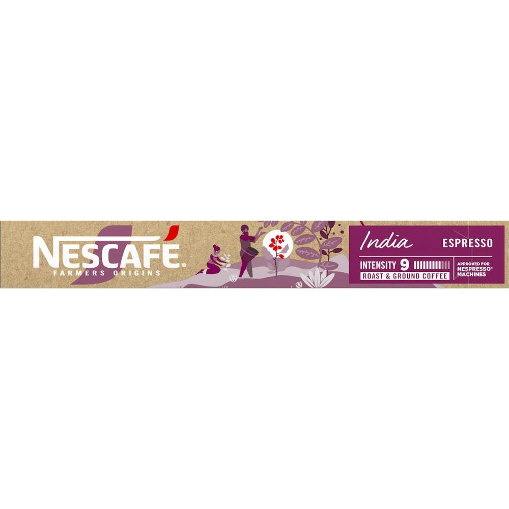 Nescafe Farmers Origin Pods India Espresso Coffee Capsules 100 Pack