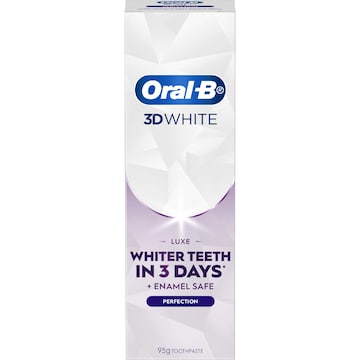 5 x Oral-B 3D White Luxe Perfection Whitening Toothpaste 95g