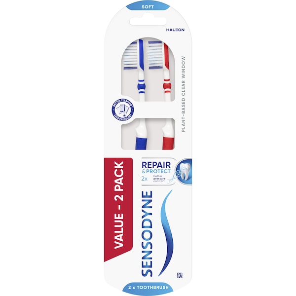Sensodyne Repair & Protect Toothbrush For Sensitive Teeth 10 Pack