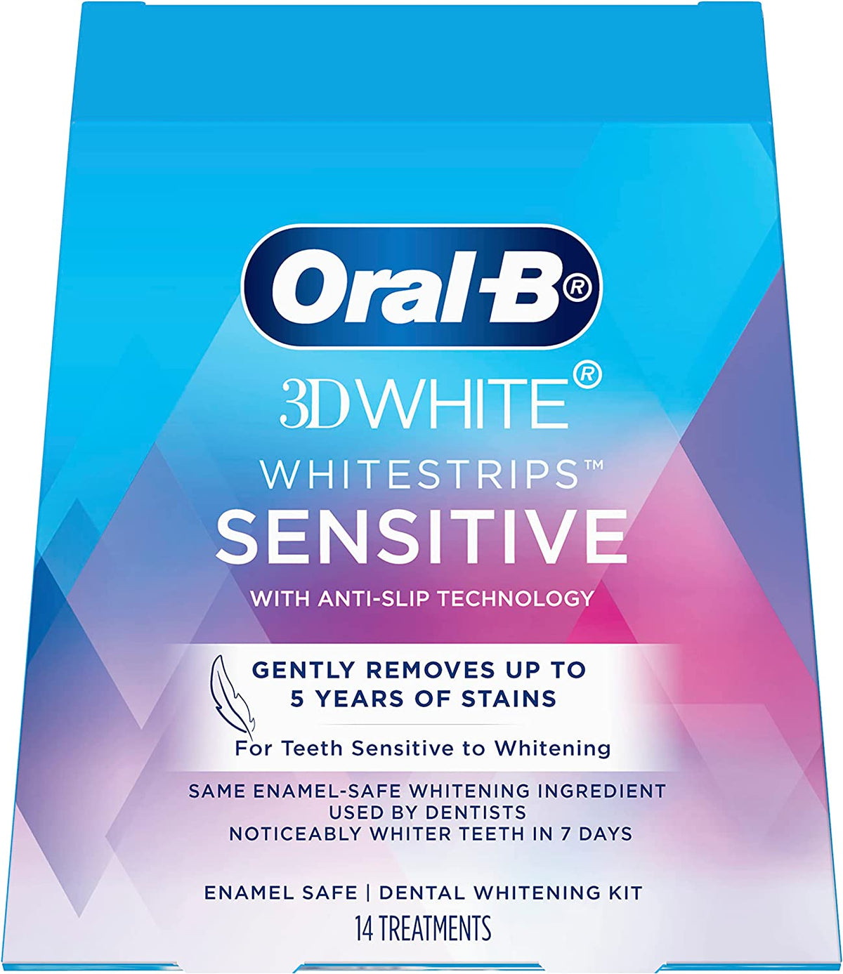 Oral-B 3D White Sensitive Whitestrips 14pk