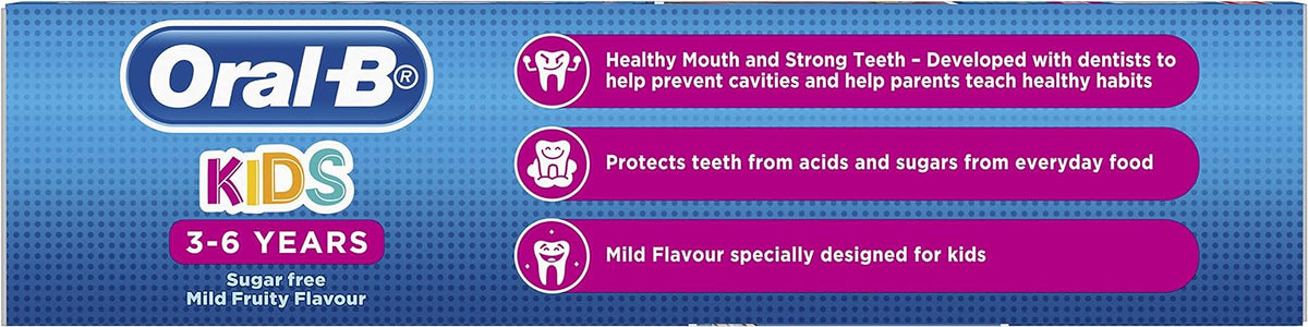 Oral B Toothpaste Spiderman Kids 3+ Years 92g