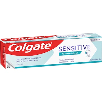 5 x Colgate Sensitive Toothpaste Advanced Clean Fluoride 110g