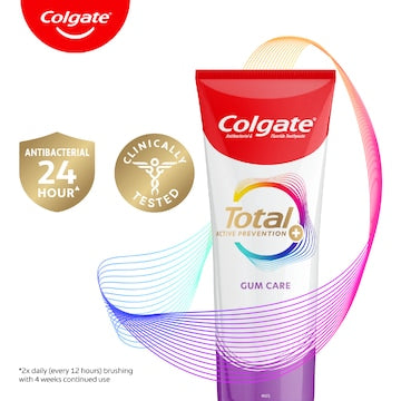 5 x Colgate Total Active Prevention Gum Care Toothpaste 115g