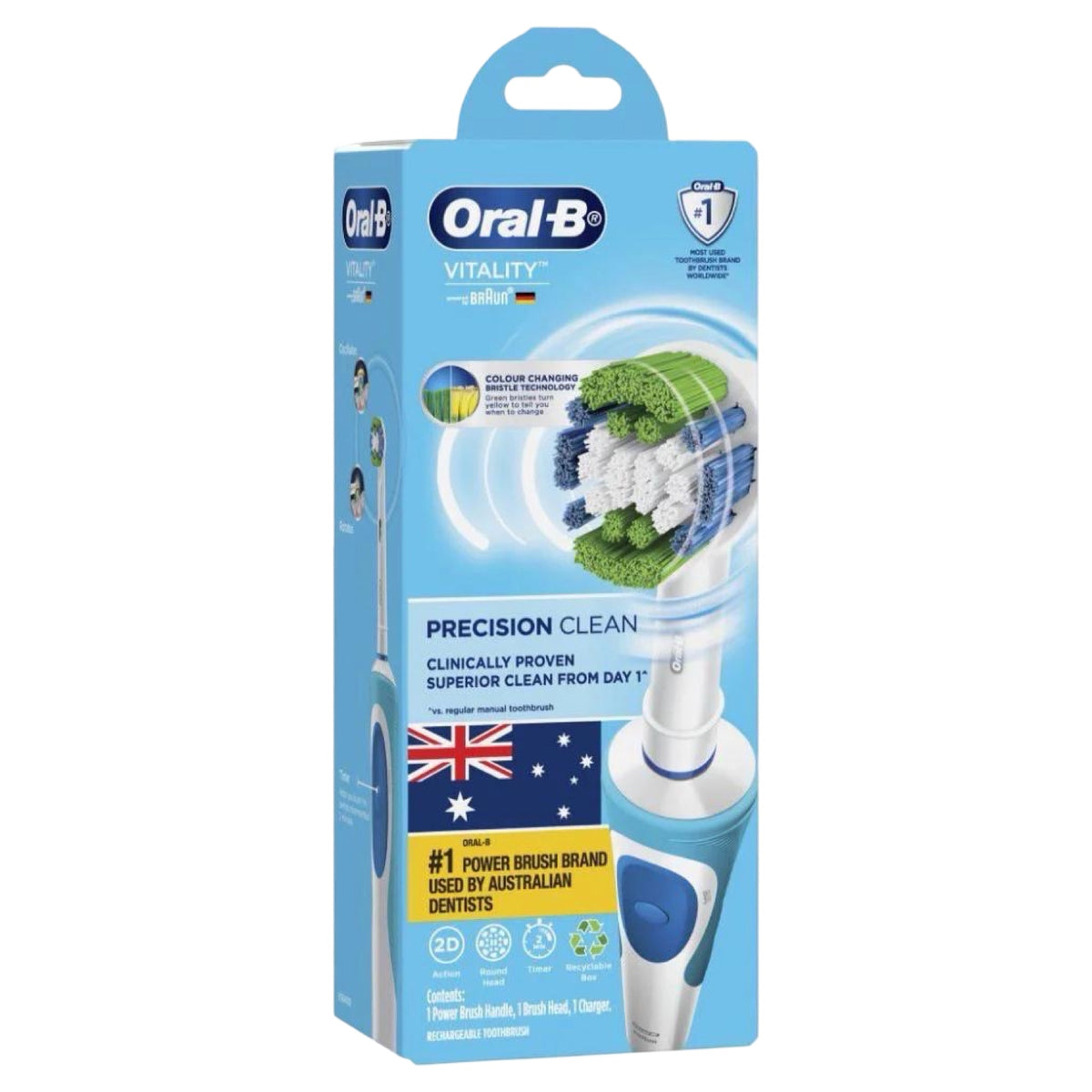 Oral-B Vitality Precision Clean Electric Toothbrush 3 Pack