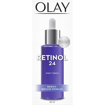 2 x Olay Regenerist Retinol 24 Night Face Serum 30ml