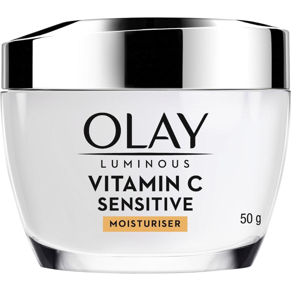 2 x Olay Luminous Vitamin C Moisturiser Sensitive 50g