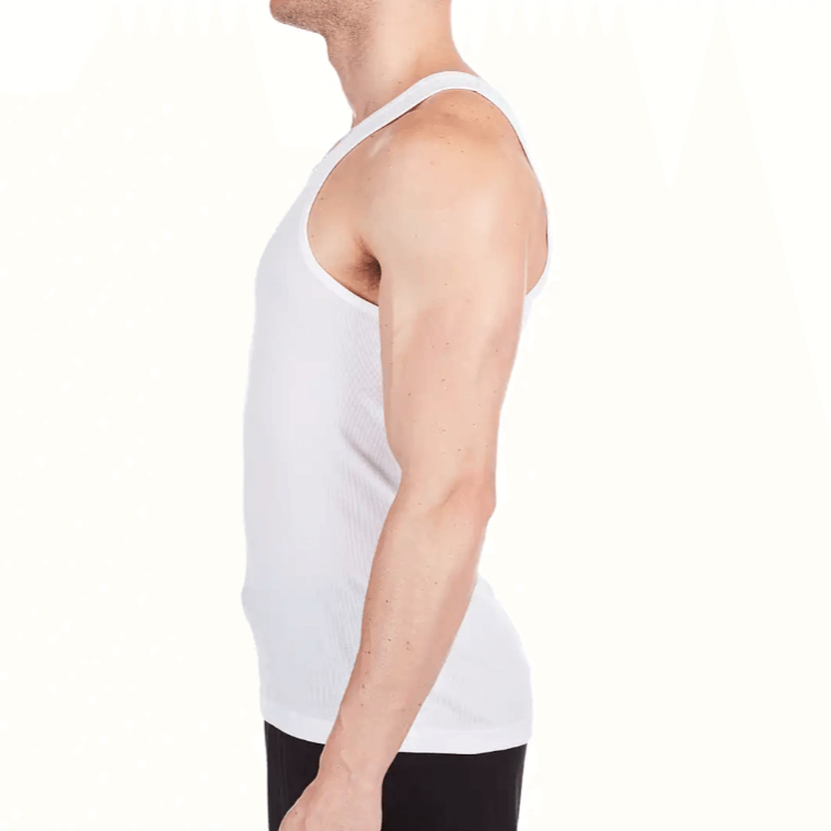 Calvin Klein Men's Tank Top 3-Pack - White/White/White