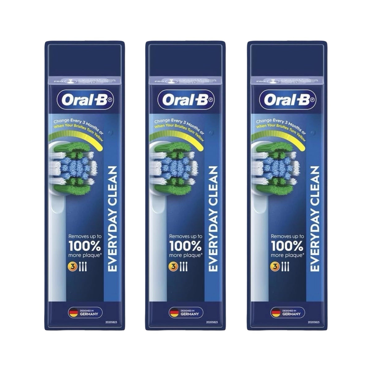 Oral-B Everyday Clean Replacement Brush Heads Refills 9 Pack