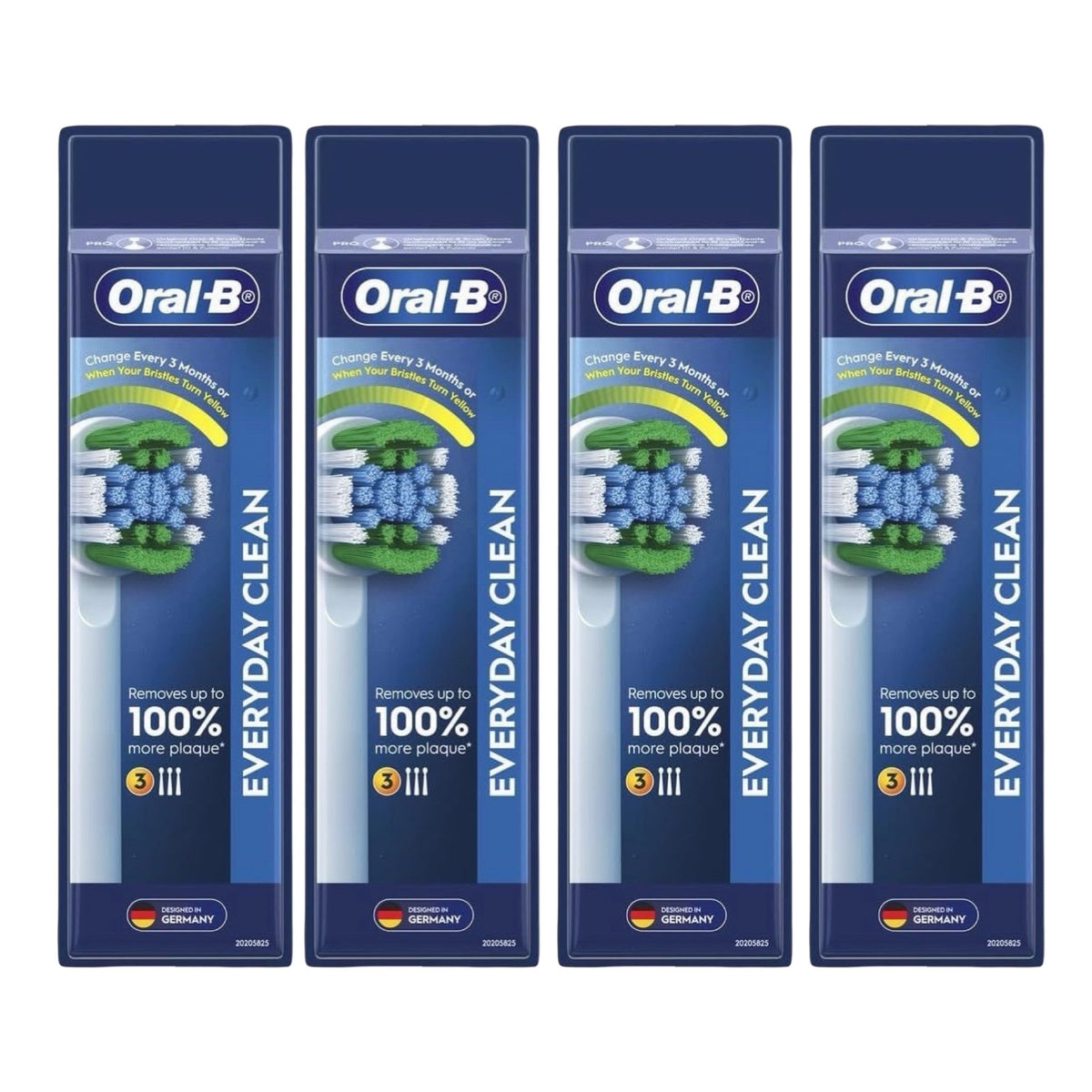 Oral-B Everyday Clean Replacement Brush Heads Refills 12 Pack