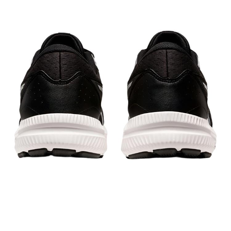 Asics GEL Contend 8 Mens Running Shoes - Black/White