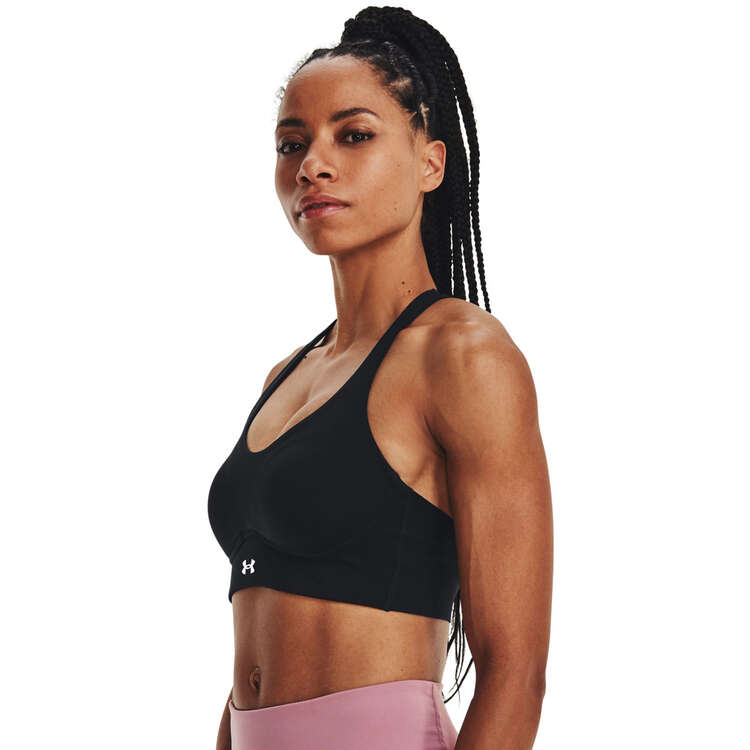 Under Armour Womens Uplift Mid Support Sports Bra - Black