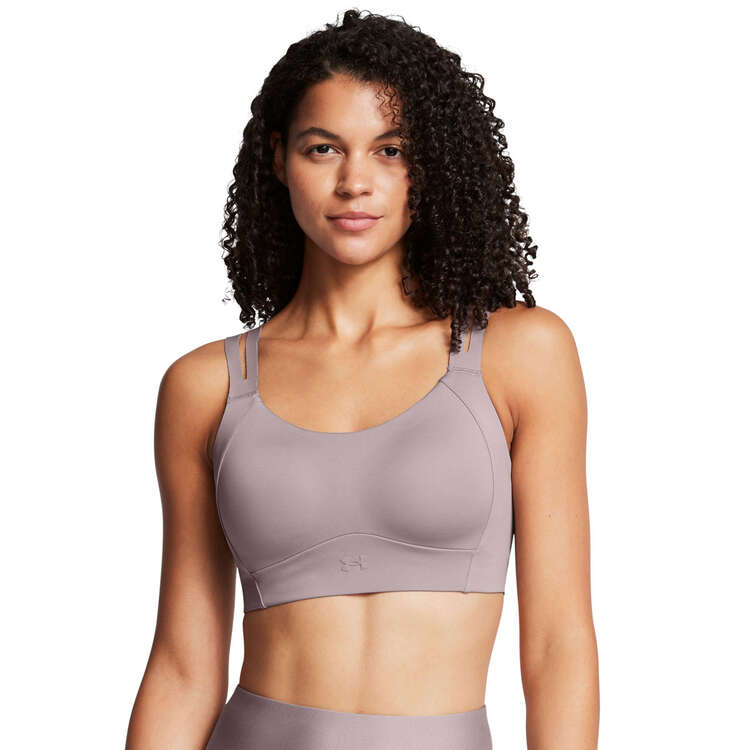 Under Armour Womens Vanish Elite High Support Double Strap Sports Bra - Grey