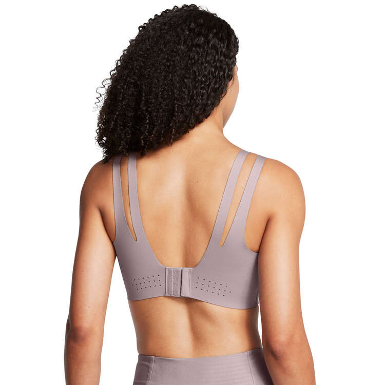 Under Armour Womens Vanish Elite High Support Double Strap Sports Bra - Grey