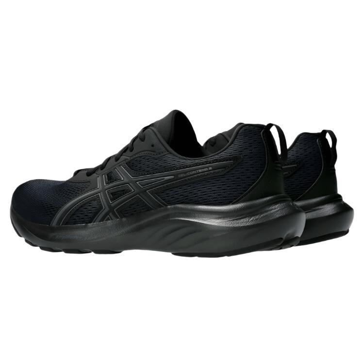 Asics GEL Contend 9 Mens Running Shoes - Black/Black